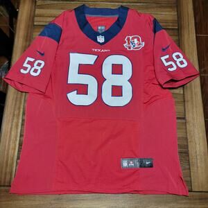 NFL Nike Houston Texans Jersey #58 Brooks Reed - Size 48